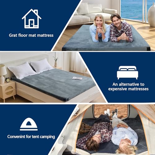 Detalle de CYMULA Memory Foam Camping Mattress Pad 1.5"