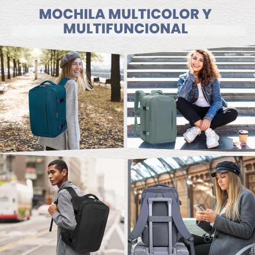 Thumbnail 7 de Mochila de cabina VMIKIV 24L (40x30x20 cm) para Ryanair: organizada, ligera y con seguridad