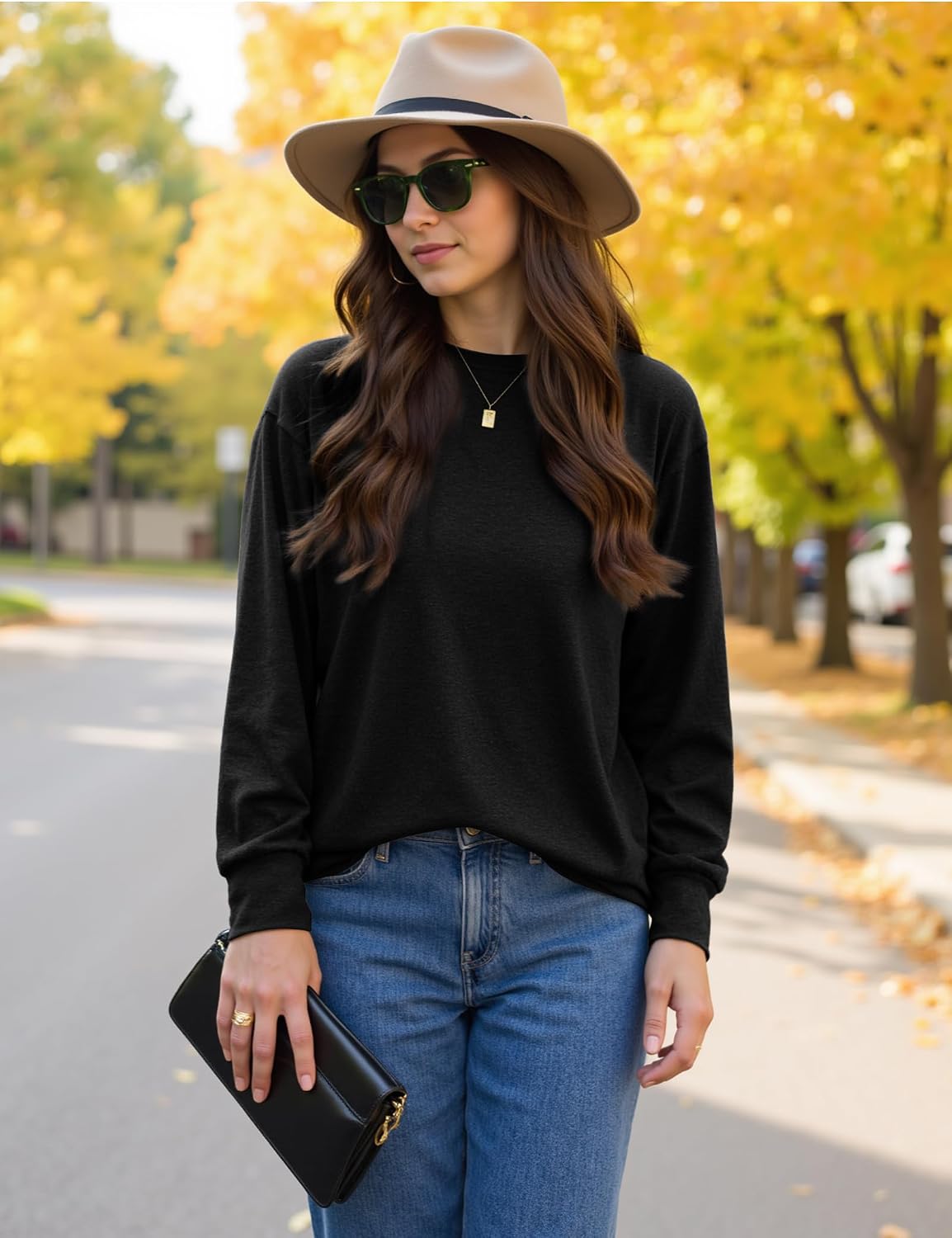 Detalle 2 de Totatuit Longline Crew Neck T-Shirt for Women