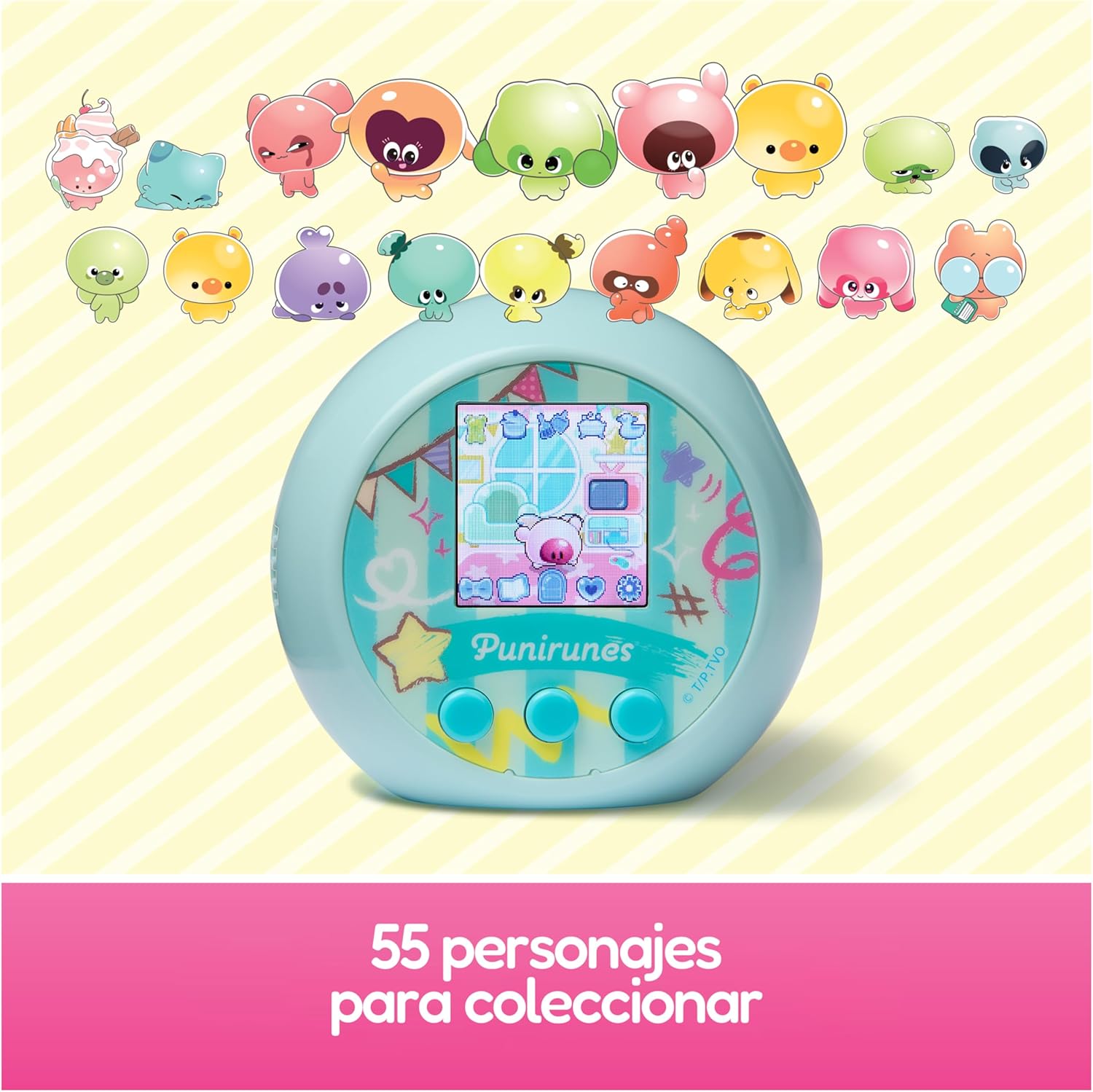 Thumbnail 2 de PUNIRUNES Mascota virtual con 55 personajes blanditos