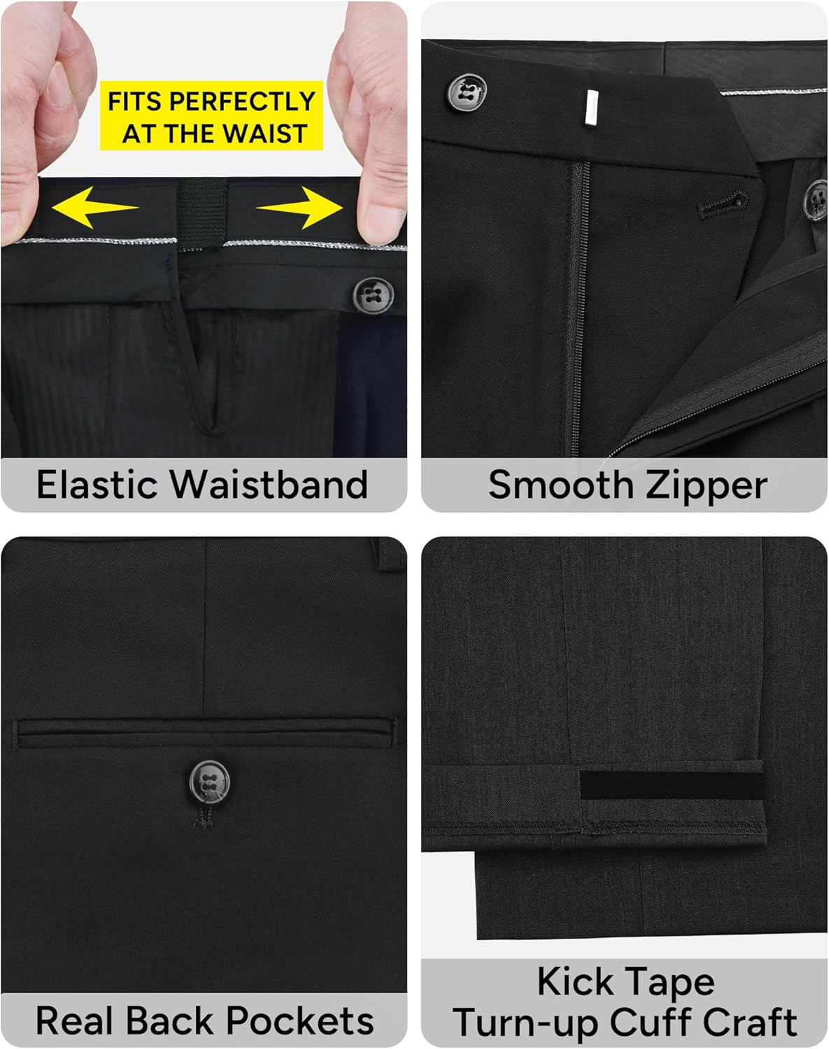Thumbnail 4 de Gentle Season Stretch Slim Fit 5-Piece Suit Set 👔