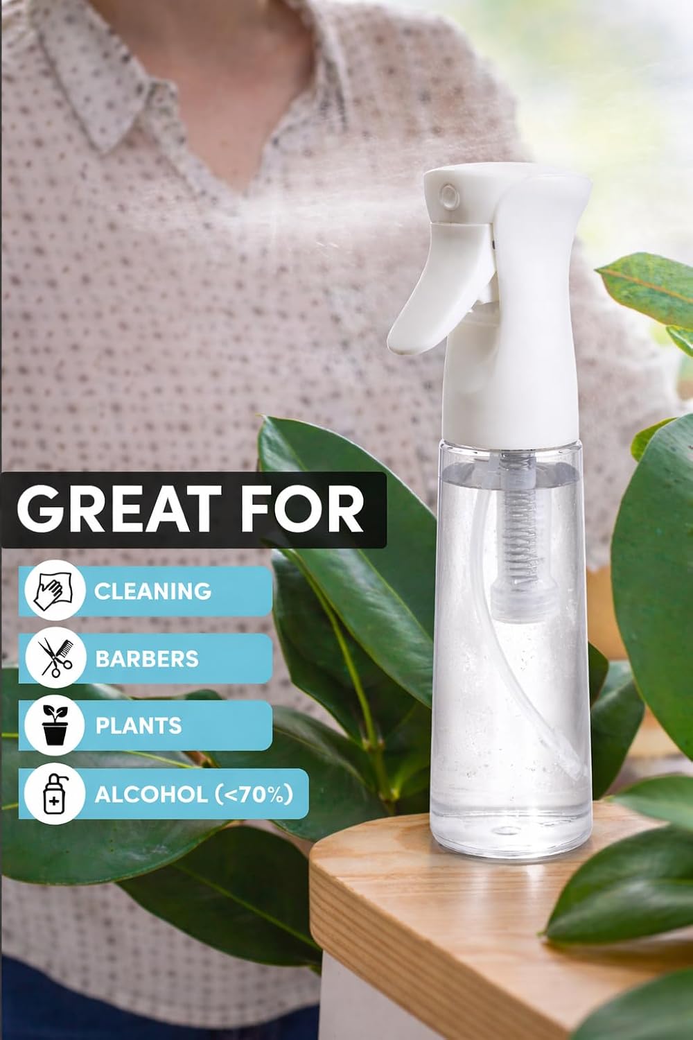 Thumbnail 5 de Hula Home Spray Bottle 300ml mist sprayer