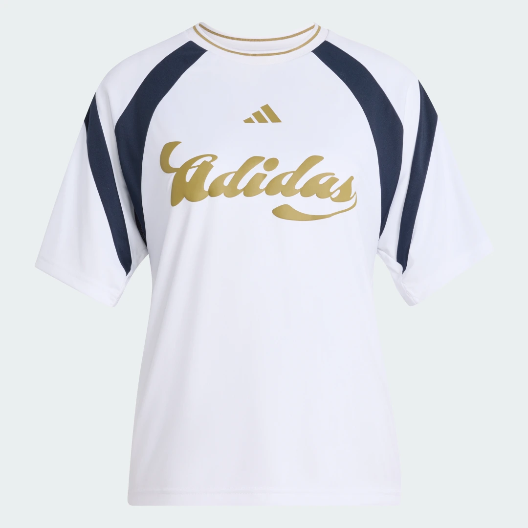 Thumbnail 3 de Camiseta House of Tiro de Adidas: color blanco, estilo y comodidad para el día a día