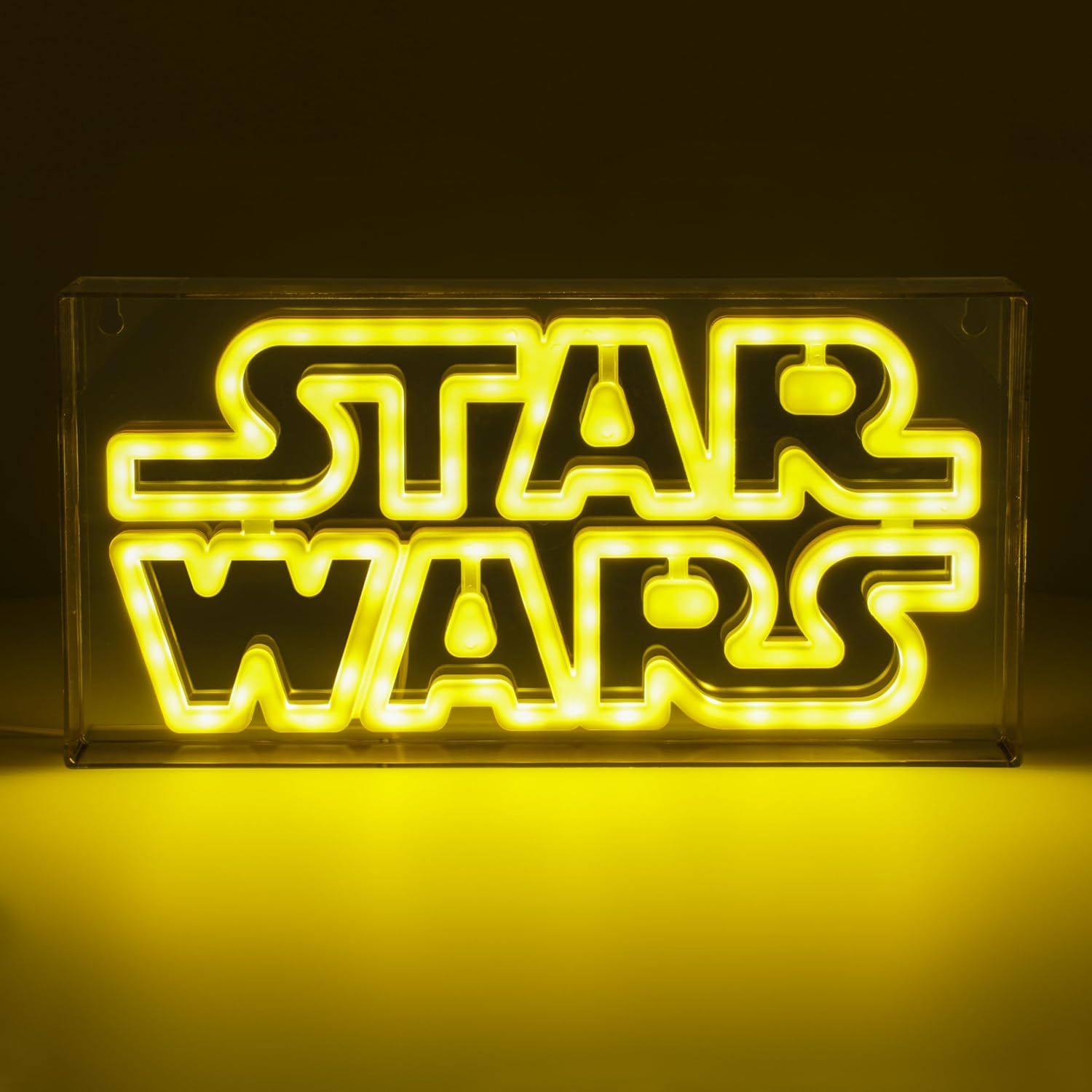 Detalle de Star Wars LED Neon Licht – Offiziell lizenziertes LED-Nachtzeichen, freistehend oder wandmontierbar