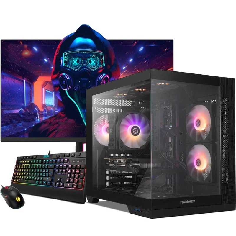 Detalle de NeoPC Gaming AMD Ryzen 5 9600X - PC Sobremesa con RTX 5060