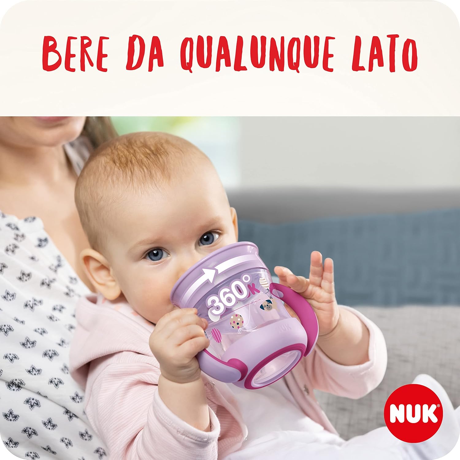 Detalle 2 de NUK Mini Magic Cup Night 360° 160 ml
