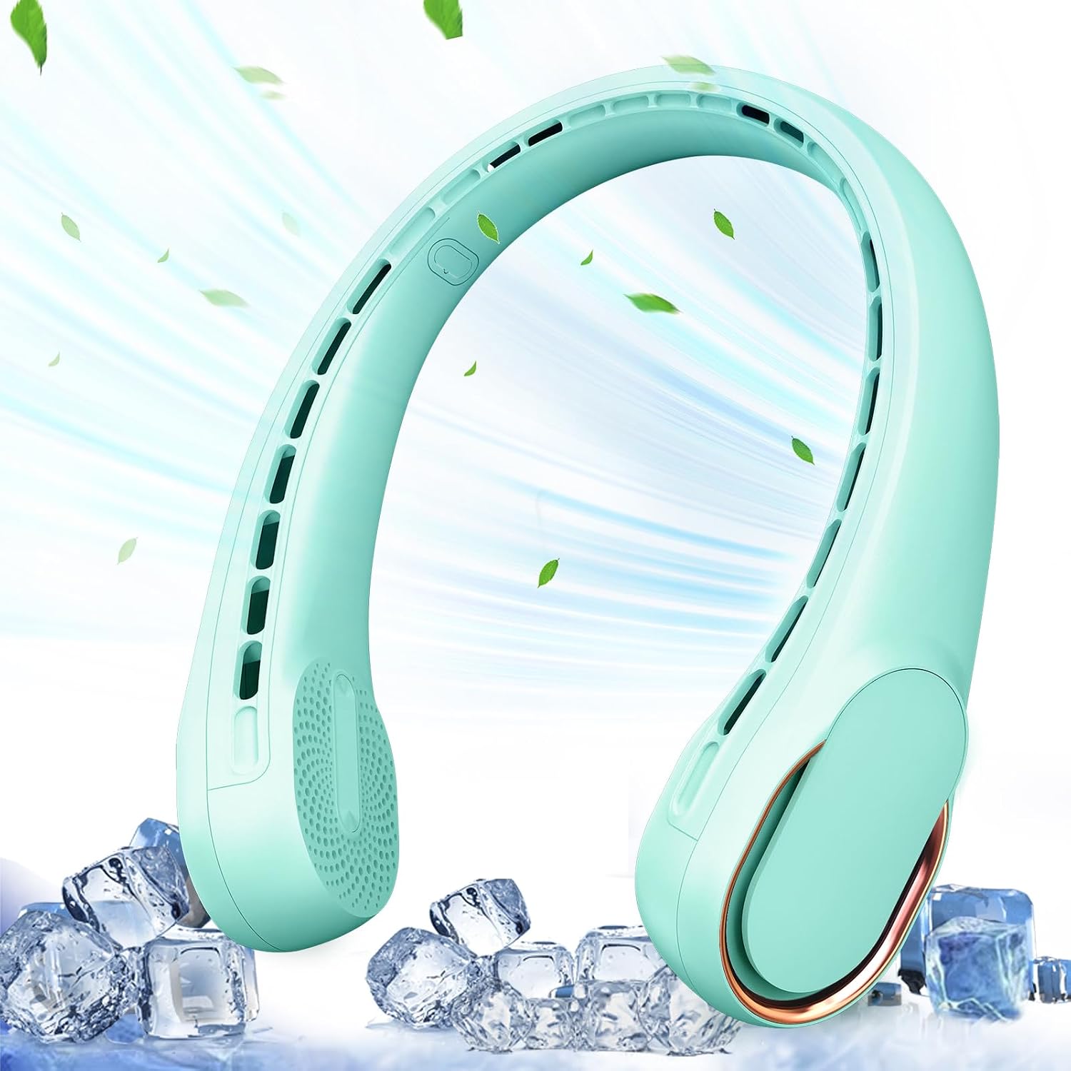 Thumbnail 6 de ASNUG Neck Fan: Bladeless, USB-Rechargeable Personal Fan with 4000mAh Battery
