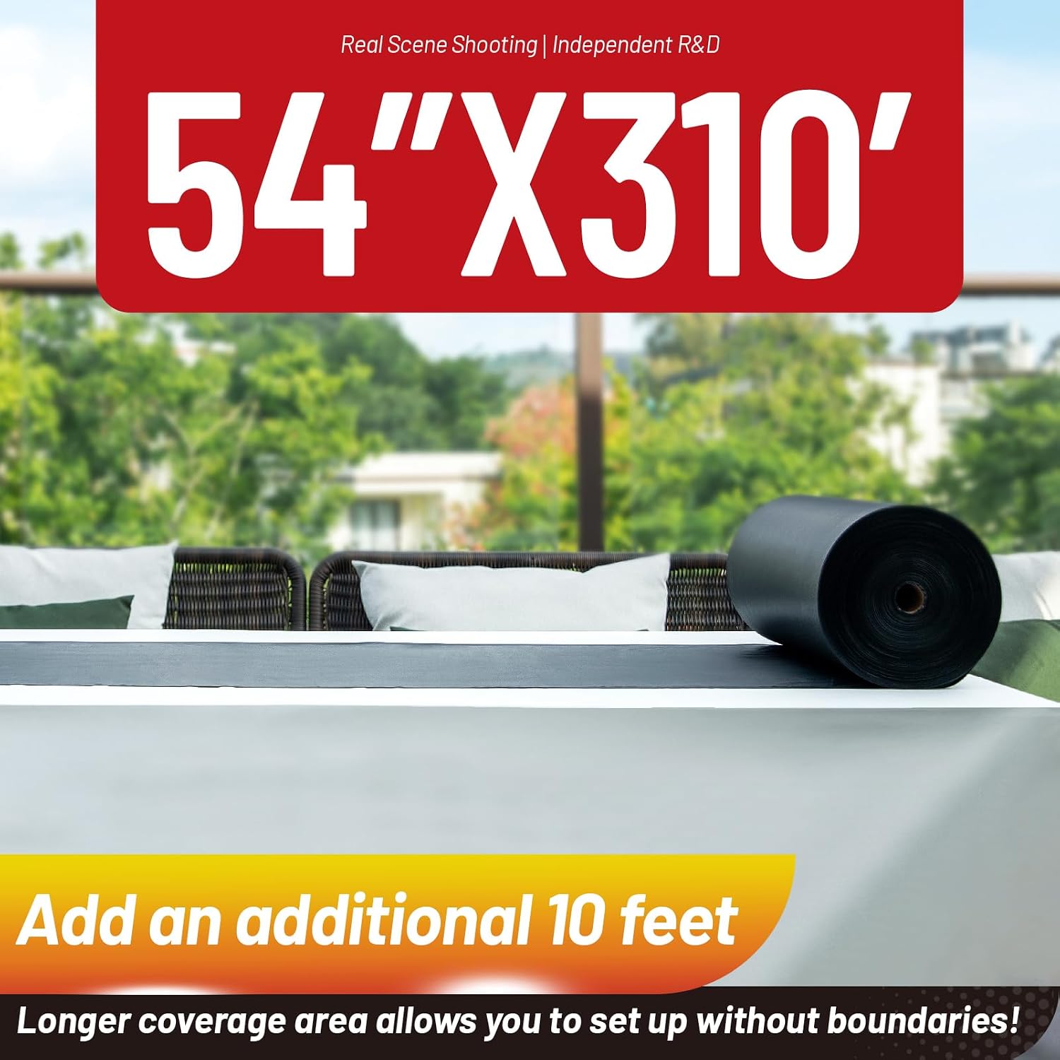 Detalle 2 de Plastic Tablecloth Roll 310 Ft