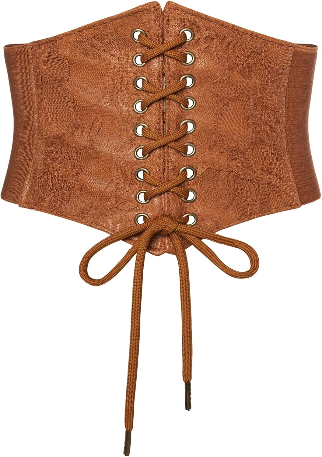 Detalle 2 de Scarlet Darkness Corset Belt, Faux Leather