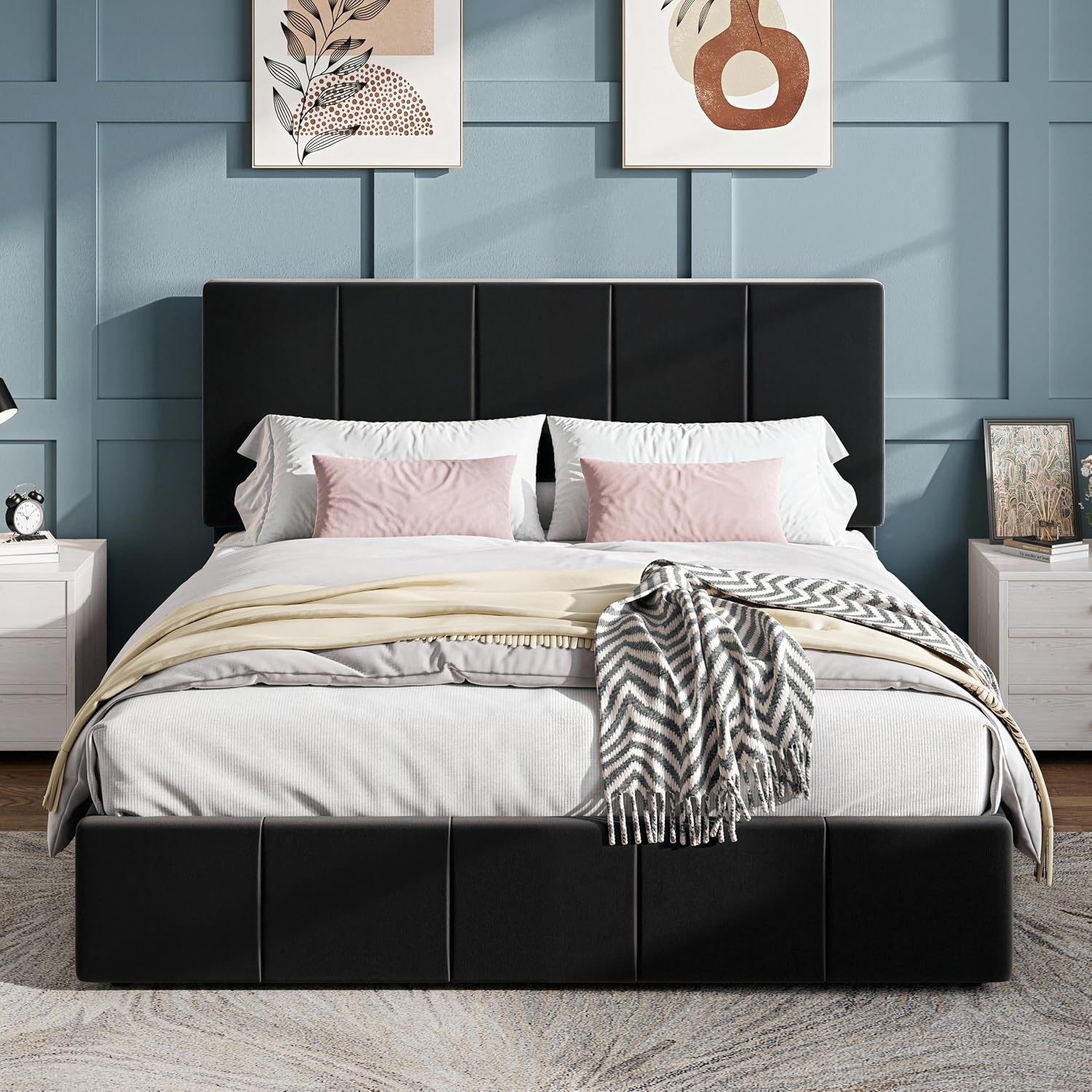 Detalle de SHA CERLIN Queen Bed Frame
