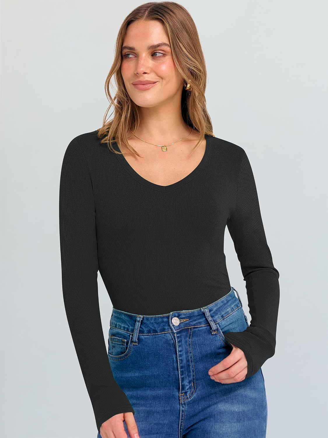 Thumbnail 6 de ANRABESS Long Sleeve Shirts 2026
