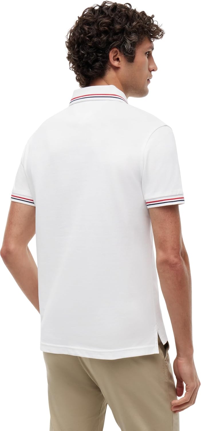 Detalle 2 de Tommy Hilfiger Tipped Slim Fit Polo MW0MW37346 pour homme (lot de 1)