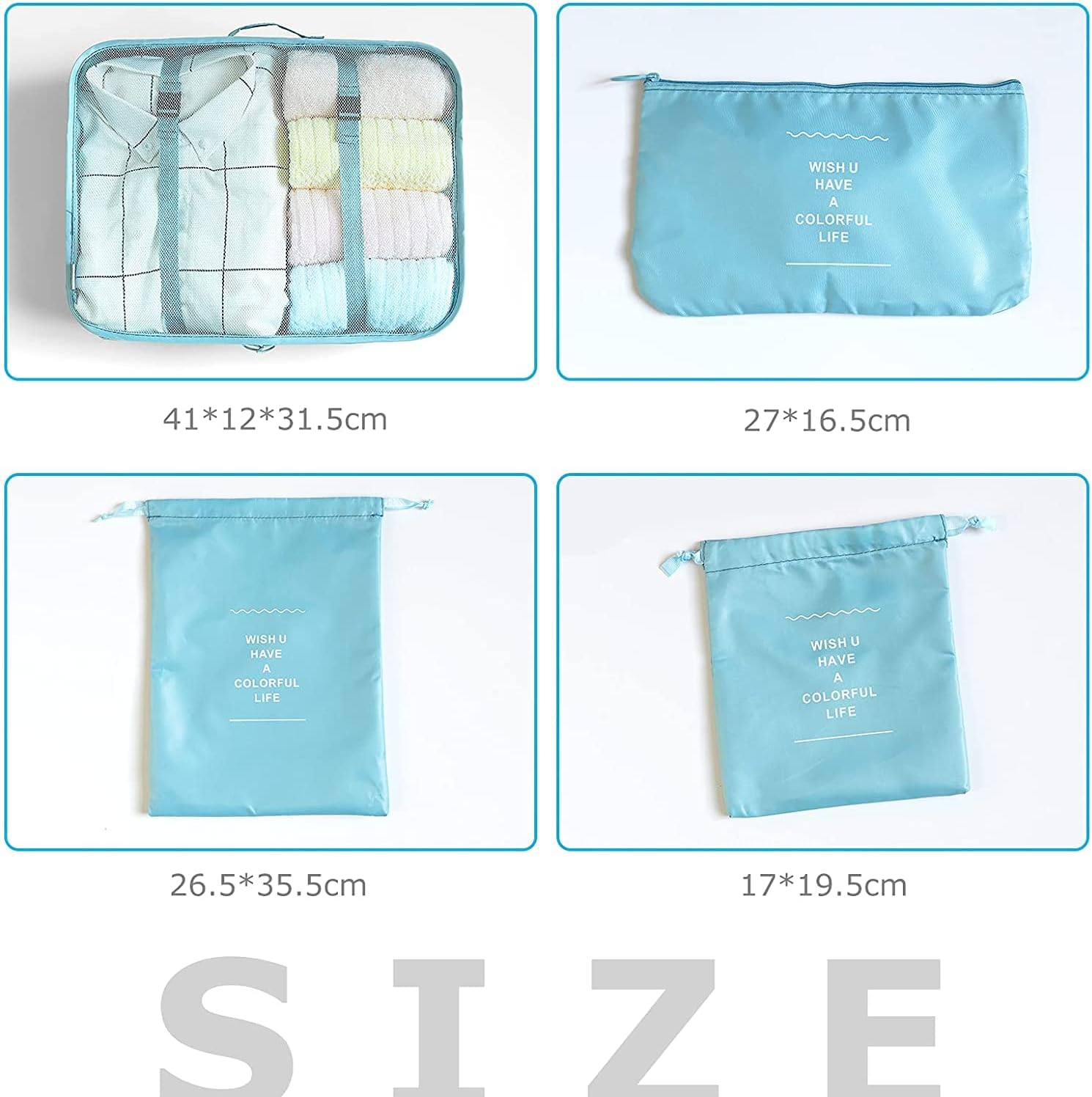 Thumbnail 6 de BillyBath set organizer valigia da viaggio 8 pezzi