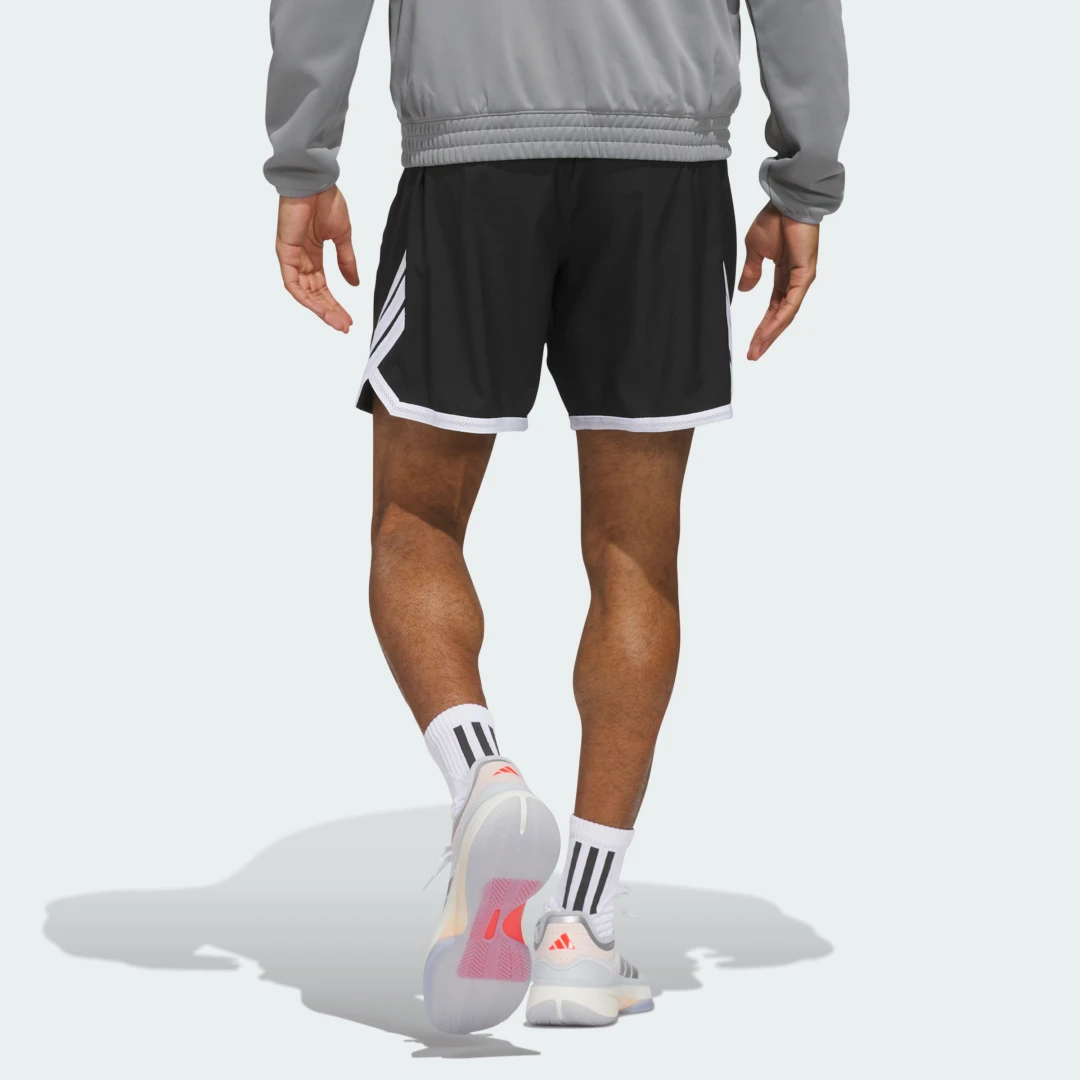 Detalle 2 de Pantalón corto Adidas Crazy Lite – negro, para entrenamiento y verano