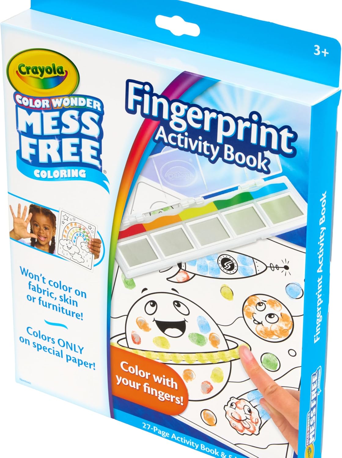 Detalle 2 de Crayola Color Wonder Fingerprint Ink Set ✏