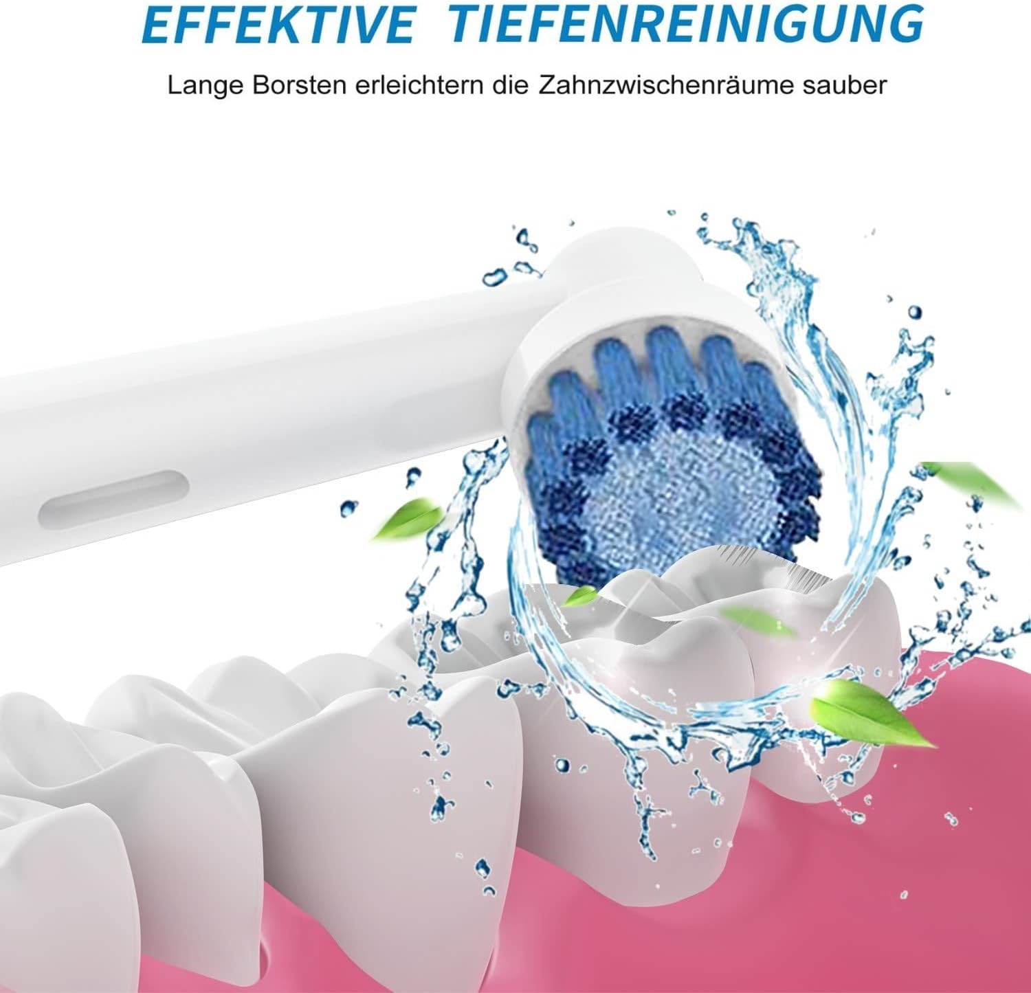 Thumbnail 4 de 16 Aufsteckbürsten (4 Modelle) kompatibel mit Oral-B elektrischen Zahnbürsten – Sensitive, Precision Clean, 3D Whitening, Cross Clean