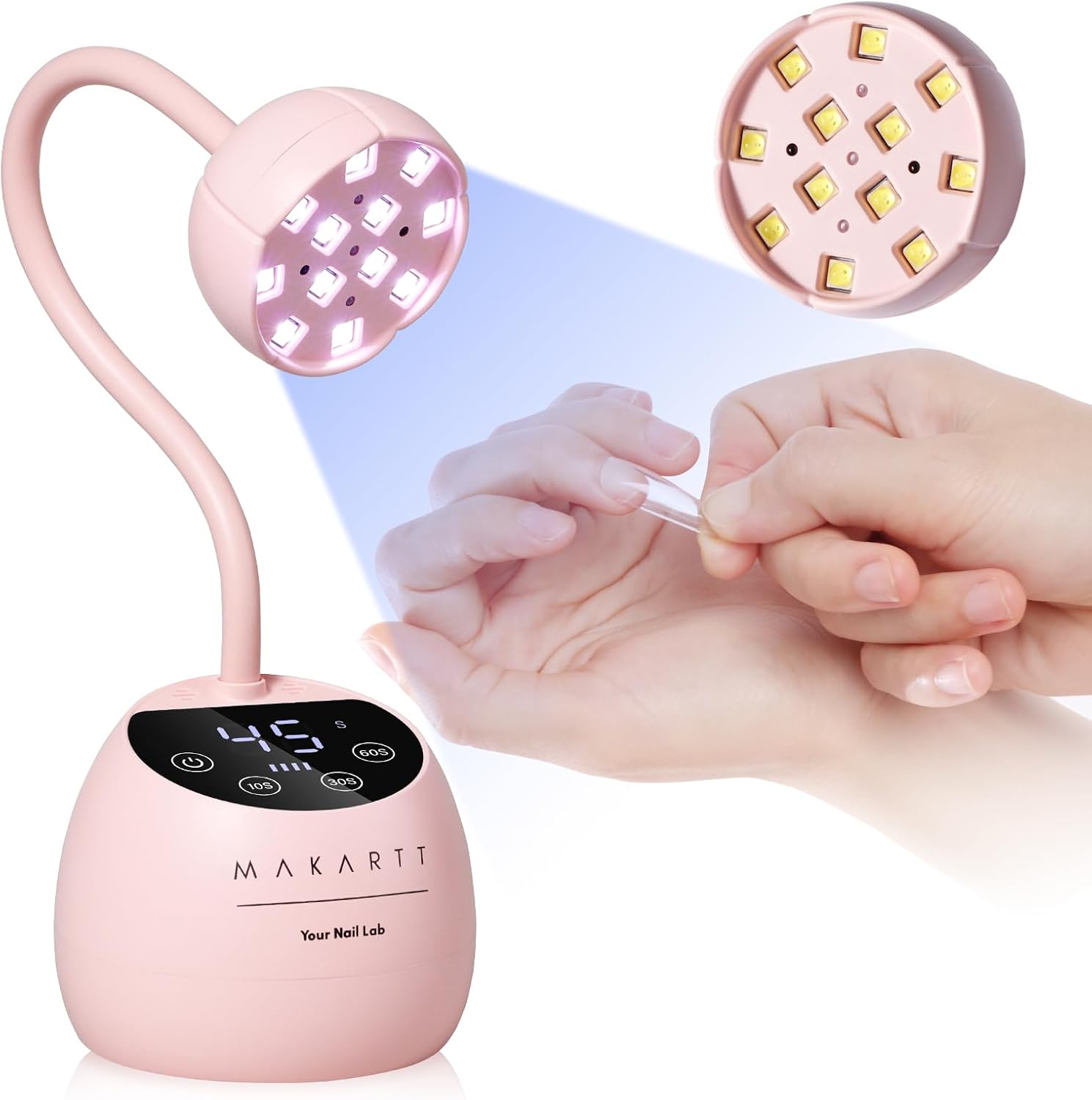 Detalle de Makartt Cherie UV LED Nail Lamp 39mW/cm²