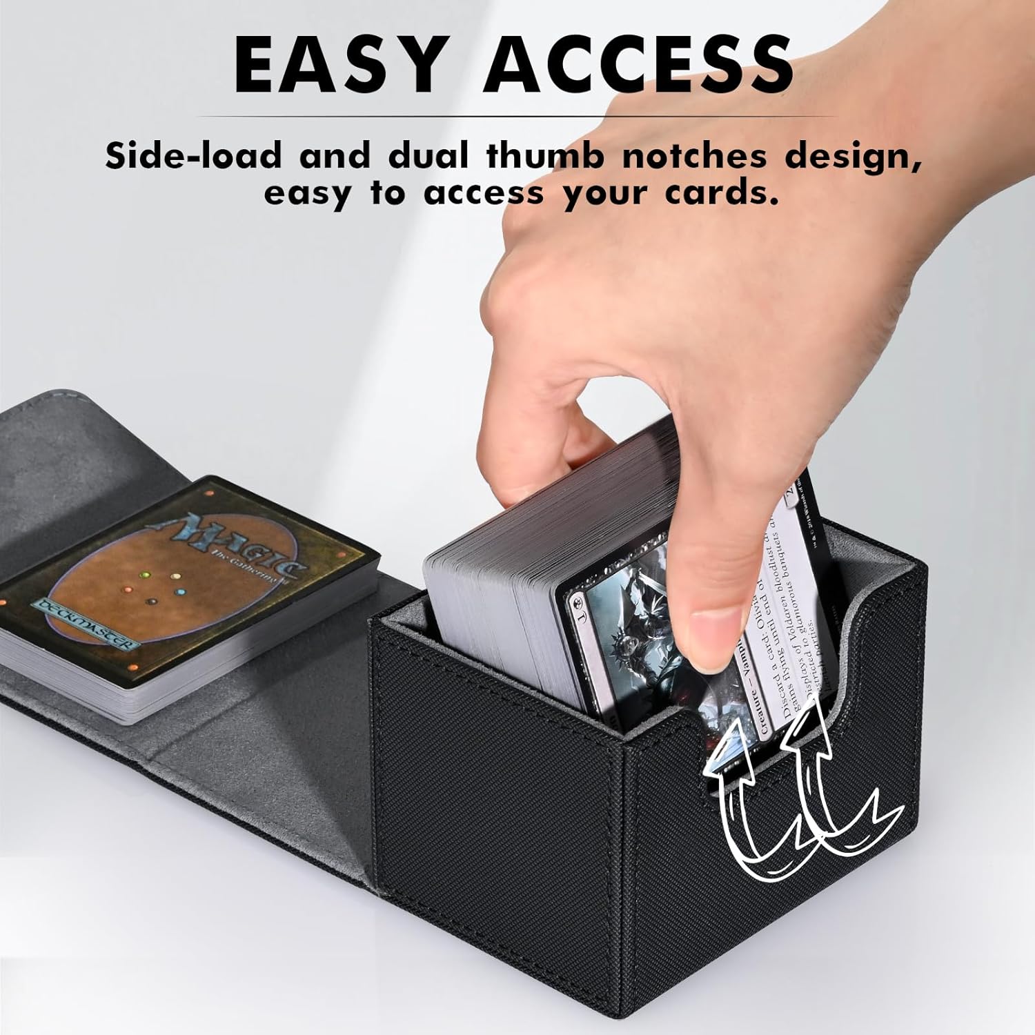 Thumbnail 4 de ZLCA Card Deck Box Holds 120+ Cards ๐ด