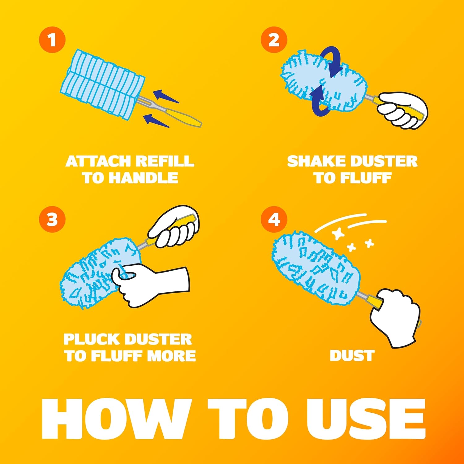Detalle de Swiffer Dusters Refills, 10 ct