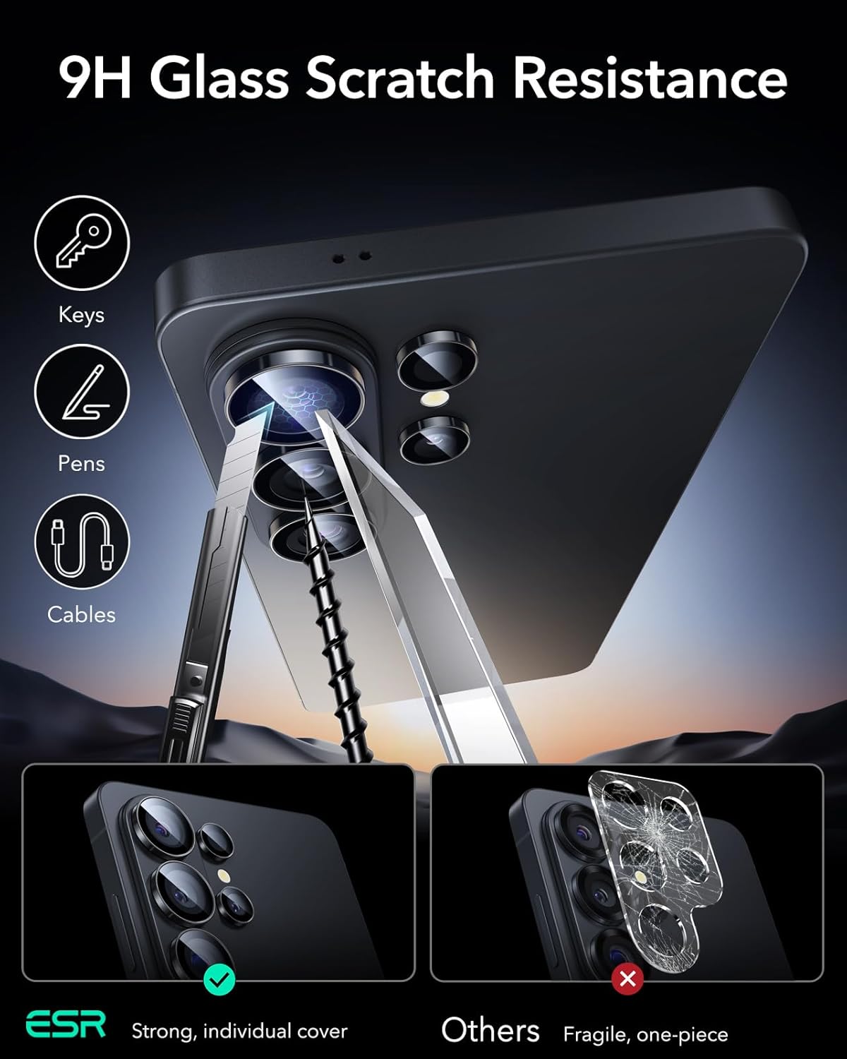 Thumbnail 5 de ESR Protection Objectif Caméra Galaxy S26 Ultra