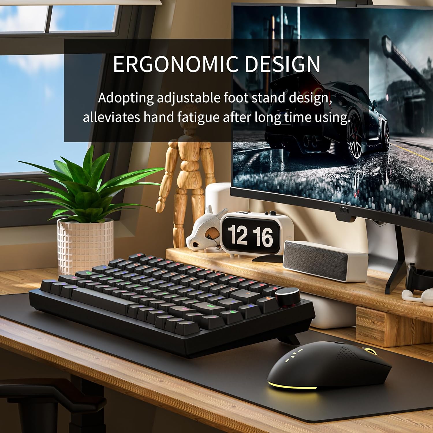 Thumbnail 6 de Newmen GM326 75% hot‑swappable mechanical keyboard ⌨