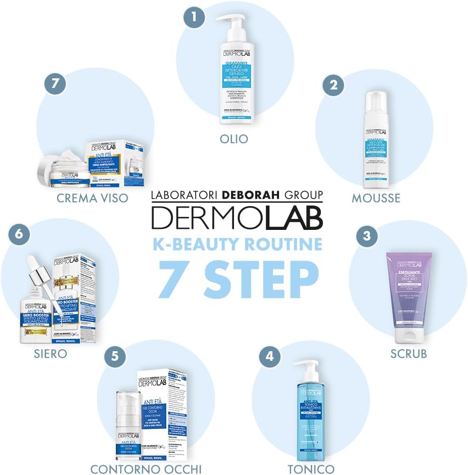 Thumbnail 4 de Dermolab Crema Viso Rimpolpante Antietà con Acido Ialuronico Effetto Filler, 50 ml
