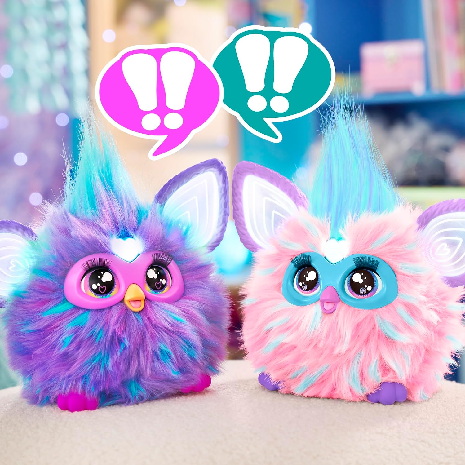 Thumbnail 6 de Furby Cotton Candy interactive plush 15 cm