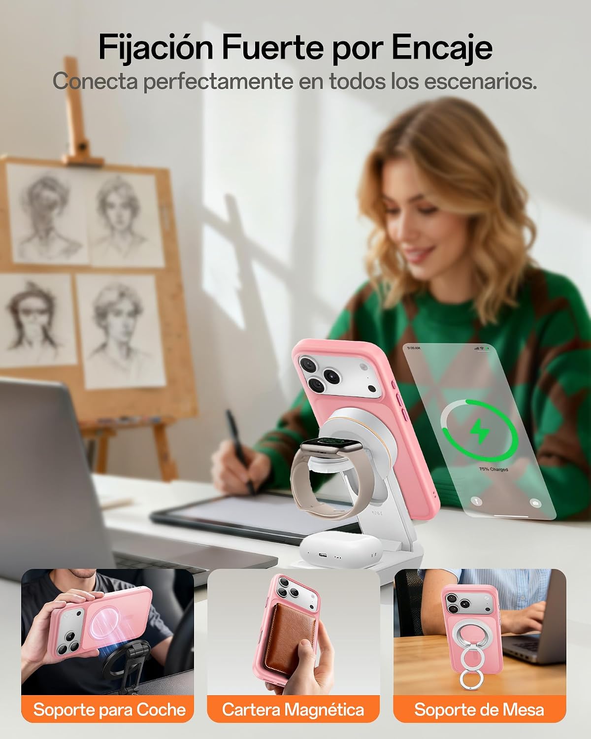 Thumbnail 3 de UNBREAKcable Funda Magnética para iPhone 17 Pro