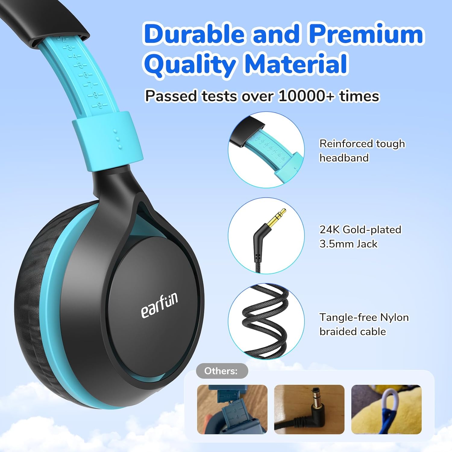 Thumbnail 3 de EarFun Kids Headphones 85dB
