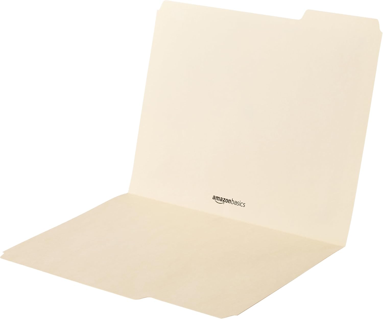 Detalle 2 de Amazon Basics Sturdy File Folders with Reinforced Tabs (1/3-Cut) - Manila, 100-Pack
