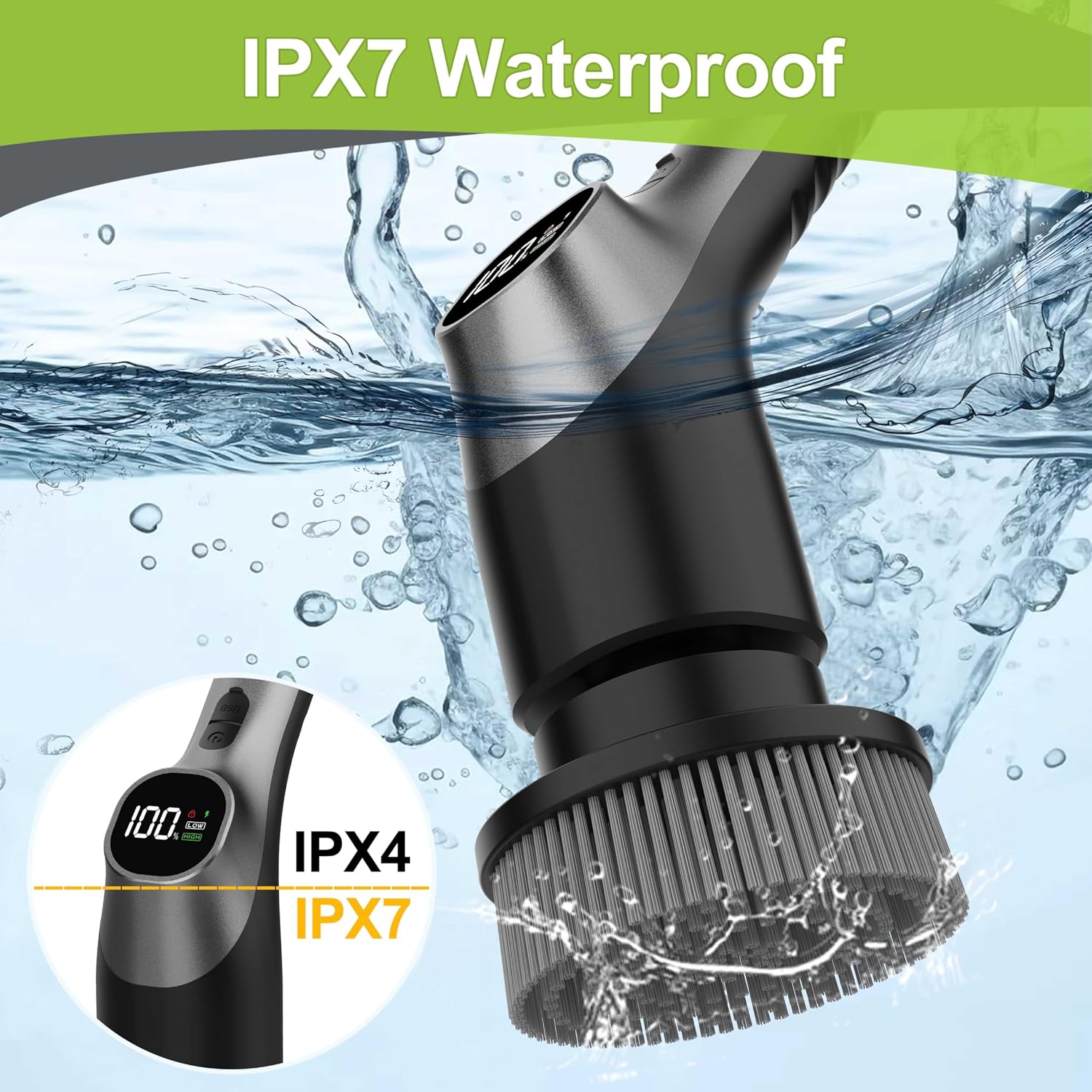 Thumbnail 6 de WKY-G3 Electric Spin Scrubber