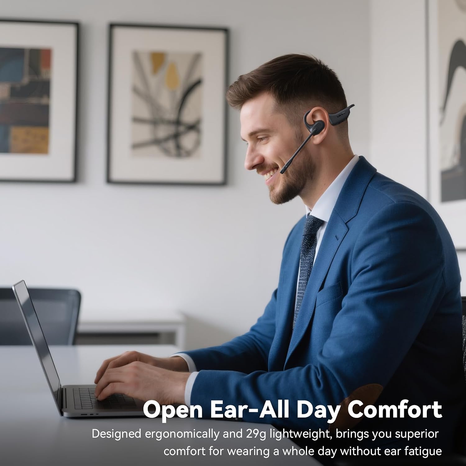 Detalle de LEVN Open Ear Headphones 29g
