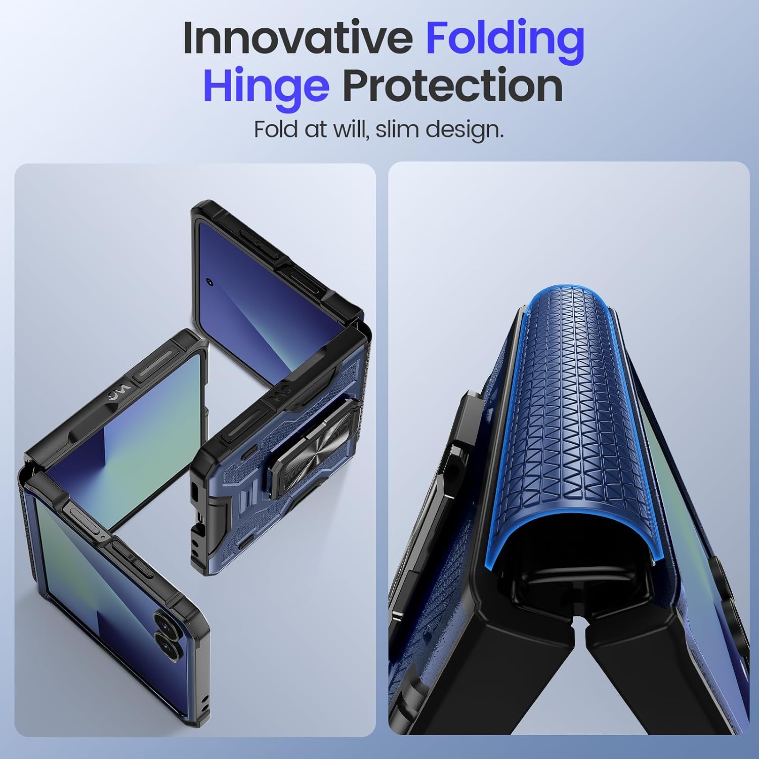 Thumbnail 4 de VEGO Galaxy Z Flip 7 Case with Screen Protector