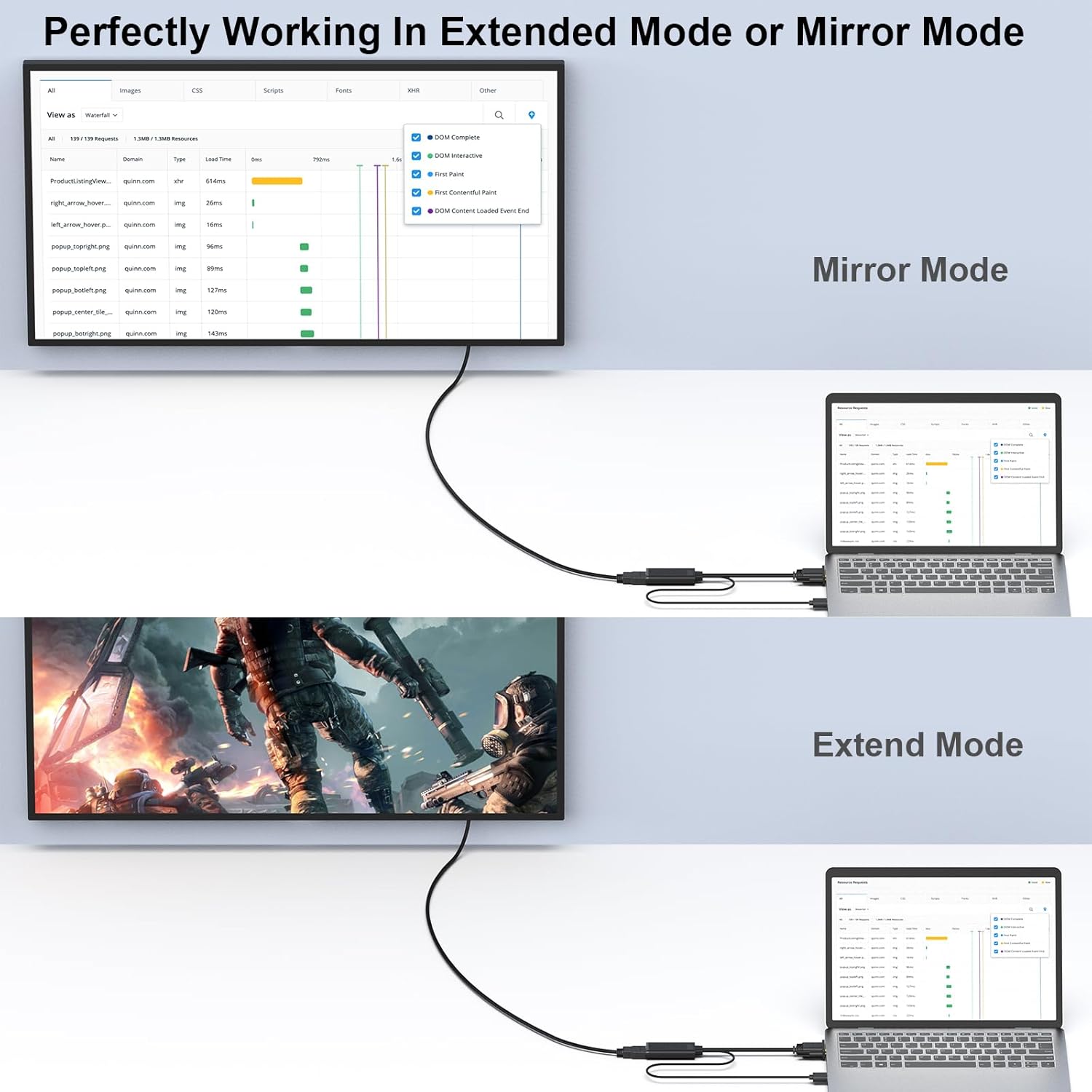 Thumbnail 3 de BENFEI Adattatore VGA a HDMI 1080P con audio 🎥