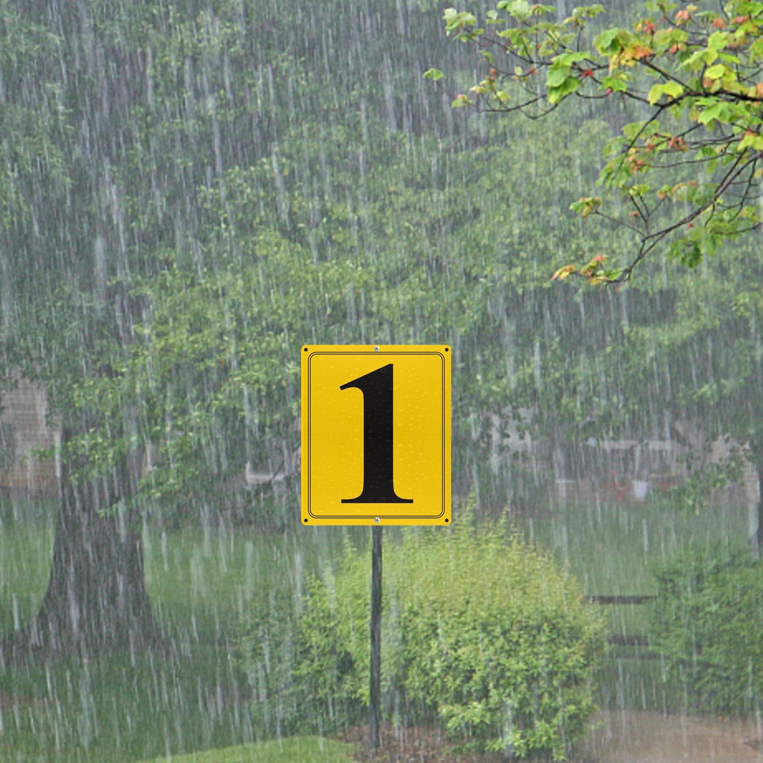 Thumbnail 6 de i-CowFun Metal Number Sign 12" x 10