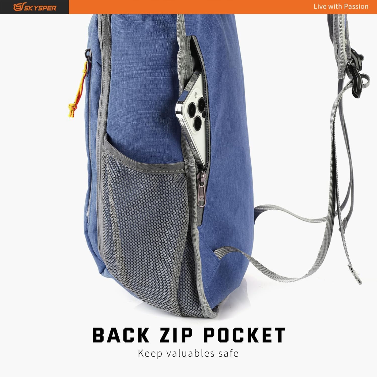 Thumbnail 6 de SKYSPER Small Daypack 10L lightweight foldable