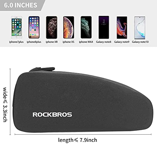 Detalle 2 de ROCKBROS Borsa da Telaio per Bici 1,6 L