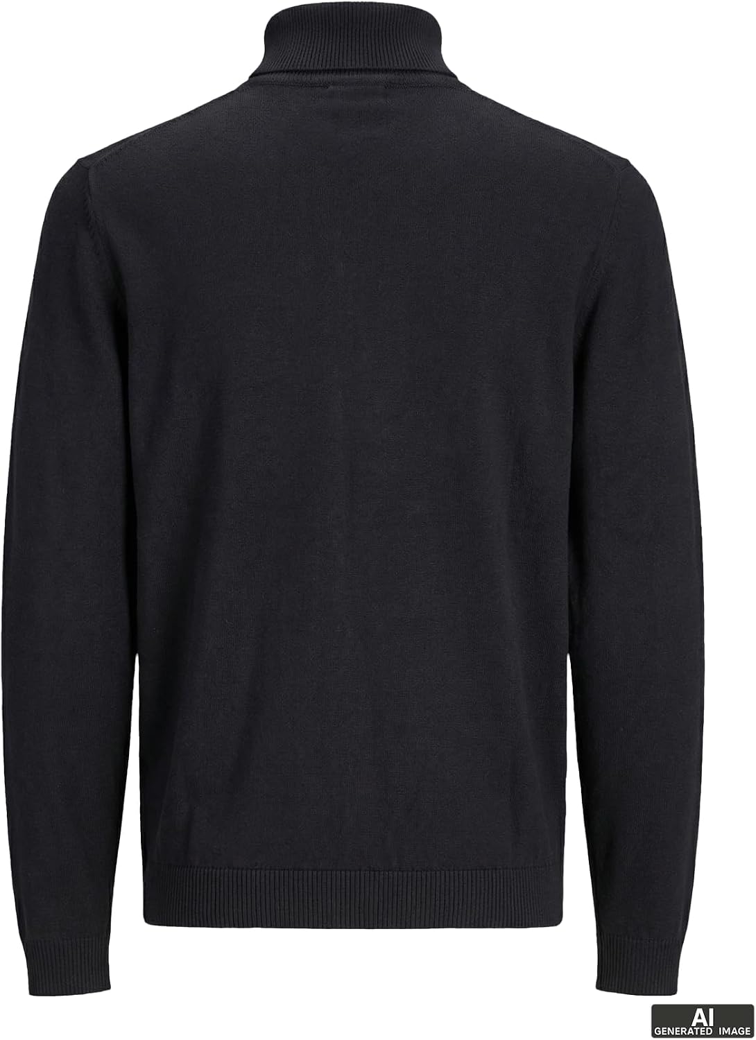 Detalle 2 de JACK & JONES Col roulé regular fit en coton biologique
