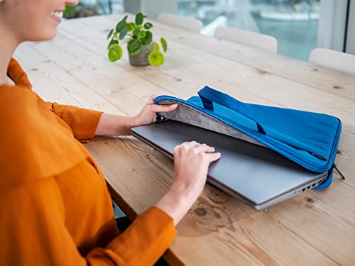 Thumbnail 6 de Trust Bologna Slim: Borsa per Laptop 16" in Blu, sostenibile e versatile
