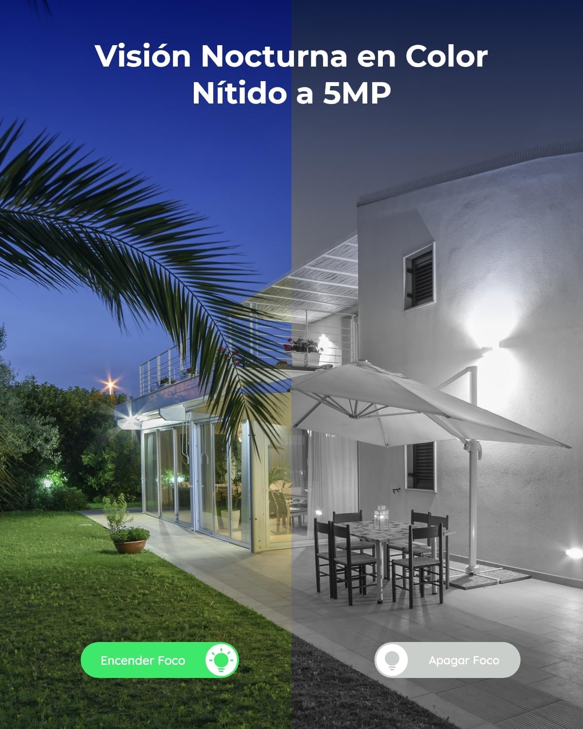 Detalle de Reolink 5MP Cámara Vigilancia WiFi Exterior Solar