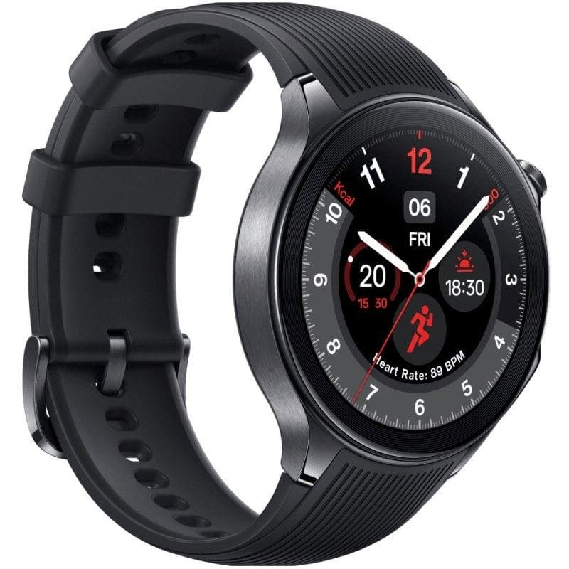Thumbnail 1 de OnePlus Watch 2 Black Steel: smartwatch AMOLED 1,43" con acero negro y resistencia 5ATM