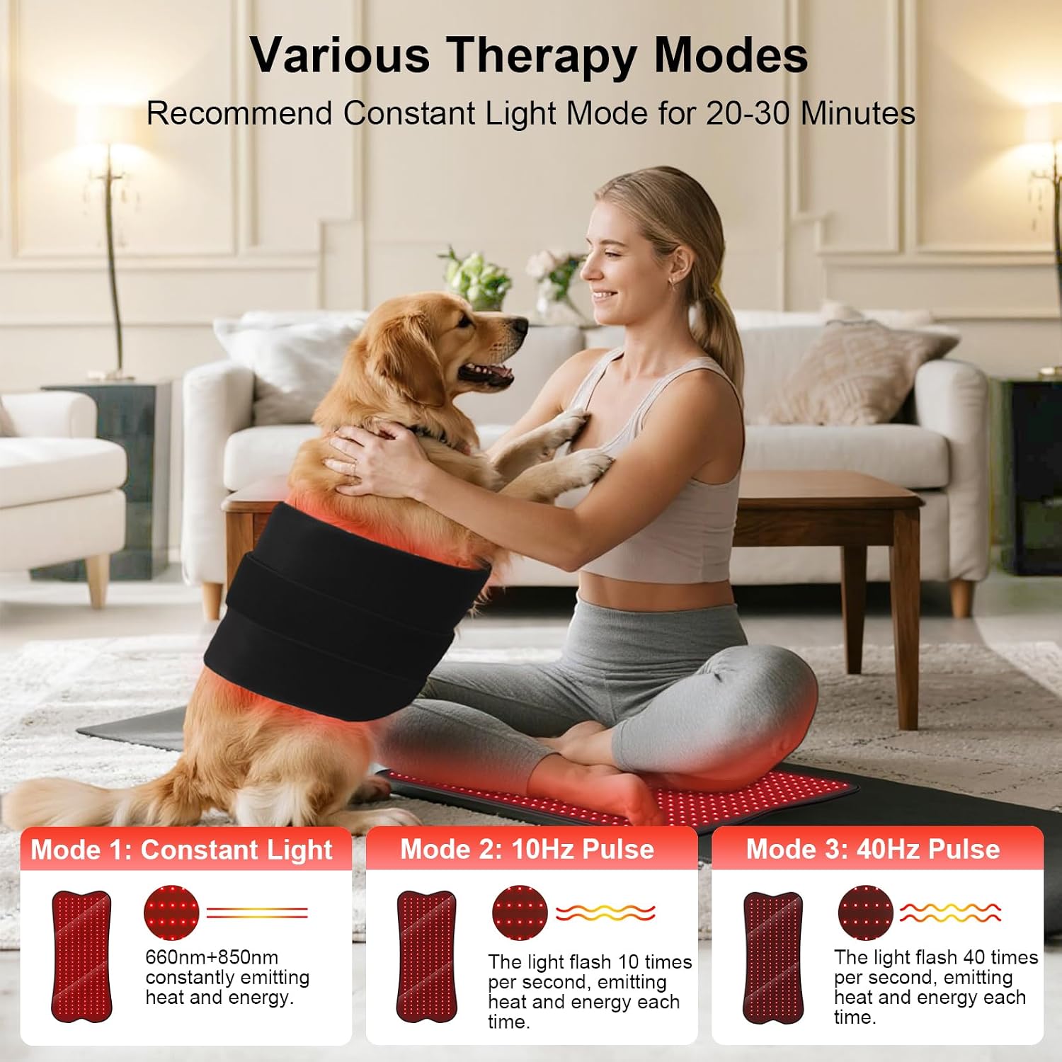 Detalle de Red Light Therapy Mat W240