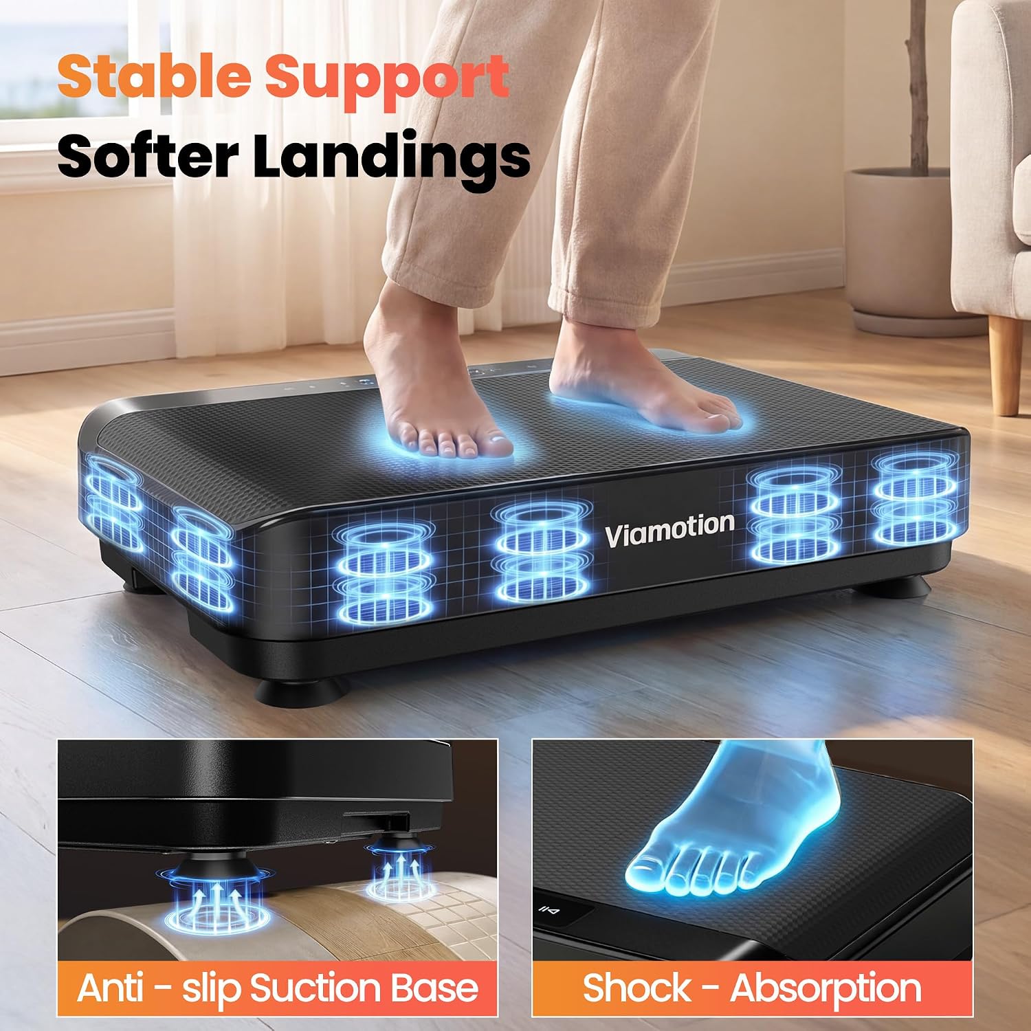 Thumbnail 5 de Viamotion Vibration Plate ZF-0903