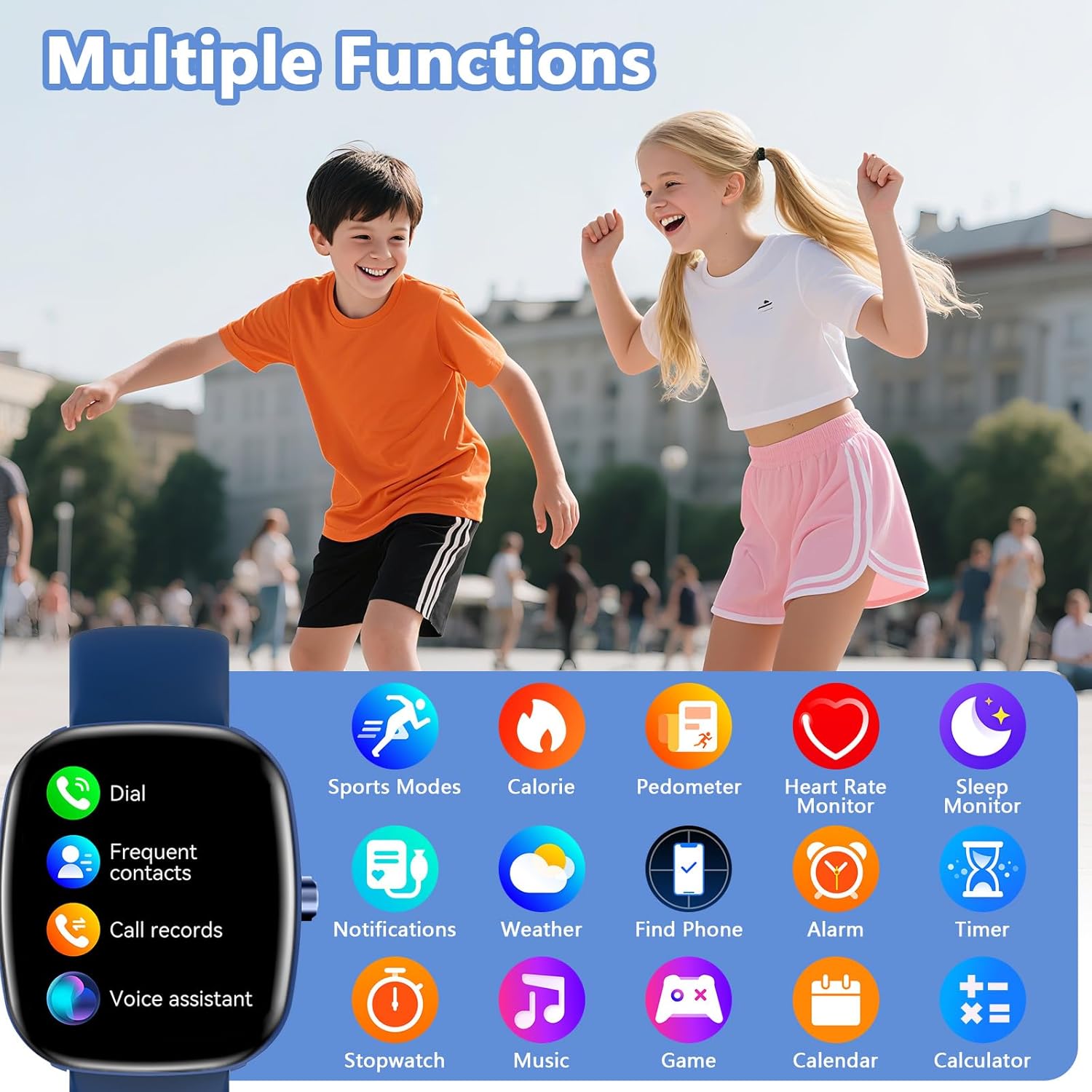 Detalle 2 de Tynggko Kids Smart Watch 100 modes