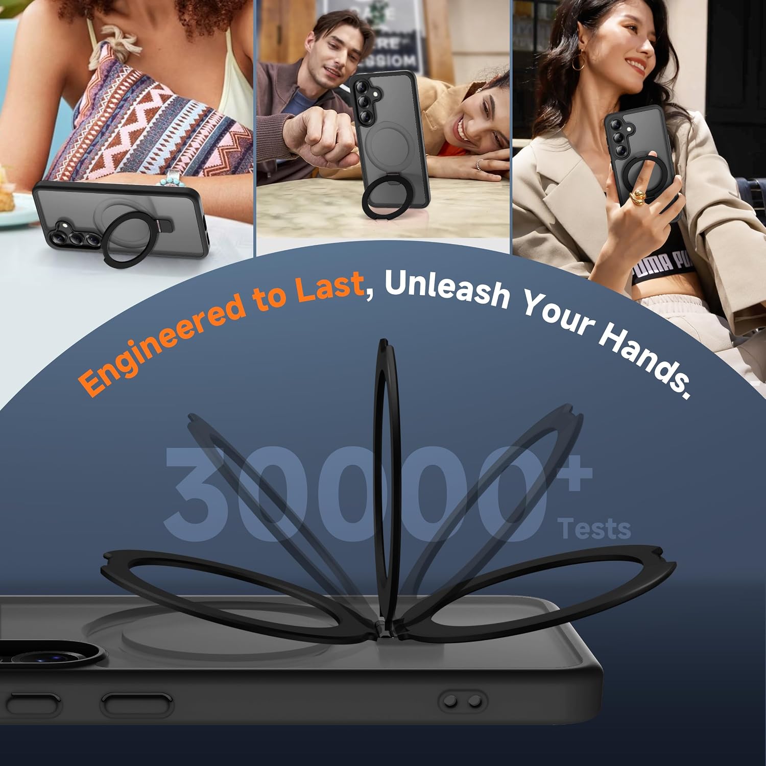 Thumbnail 3 de ORETECH Magnetic Phone Case for Galaxy S25 Plus