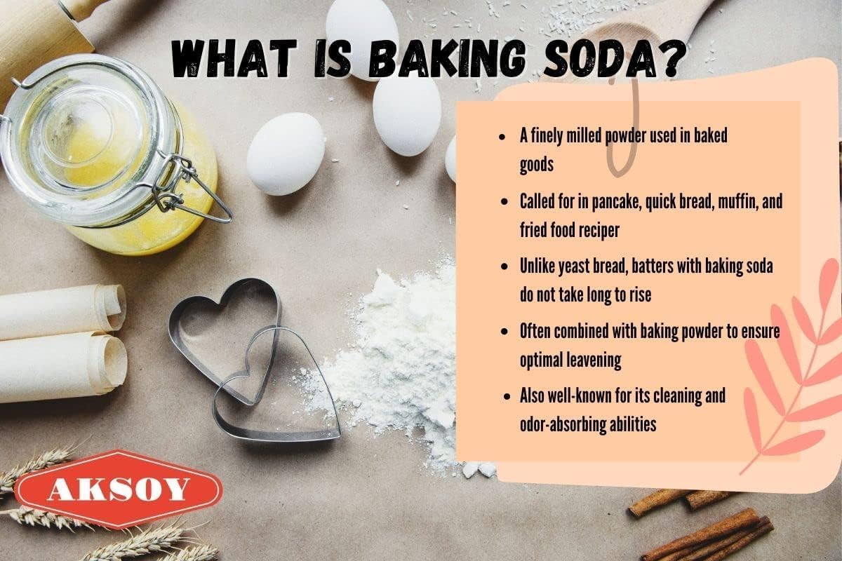 Thumbnail 4 de Aksoy Baking Soda 1KG for Cooking and Cleaning