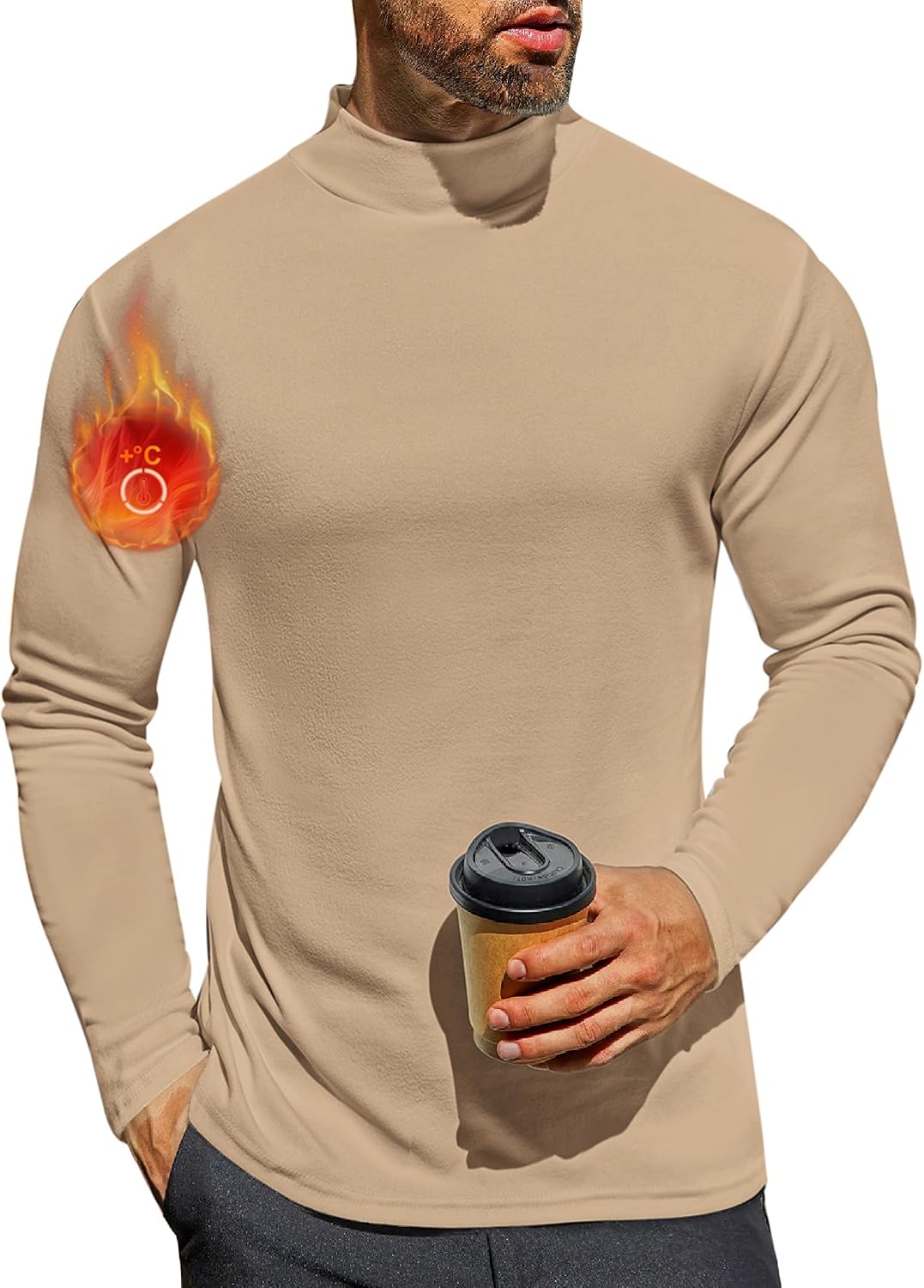 Thumbnail 4 de Ekouaer Haut thermiques homme manches longues S-3XL