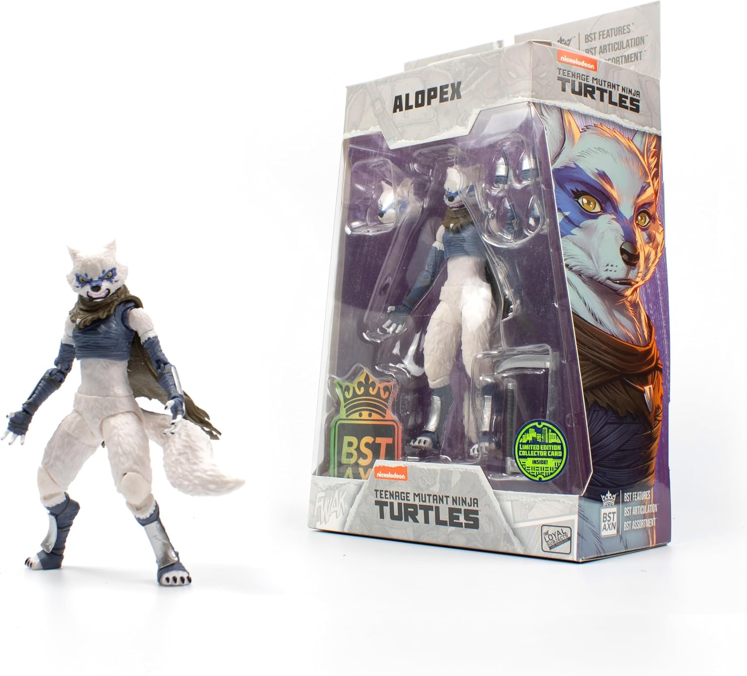 Detalle 1 de BST AXN IDW アロペックス 5インチ アクションフィギュア、31カ所可動・交換用頭部付き