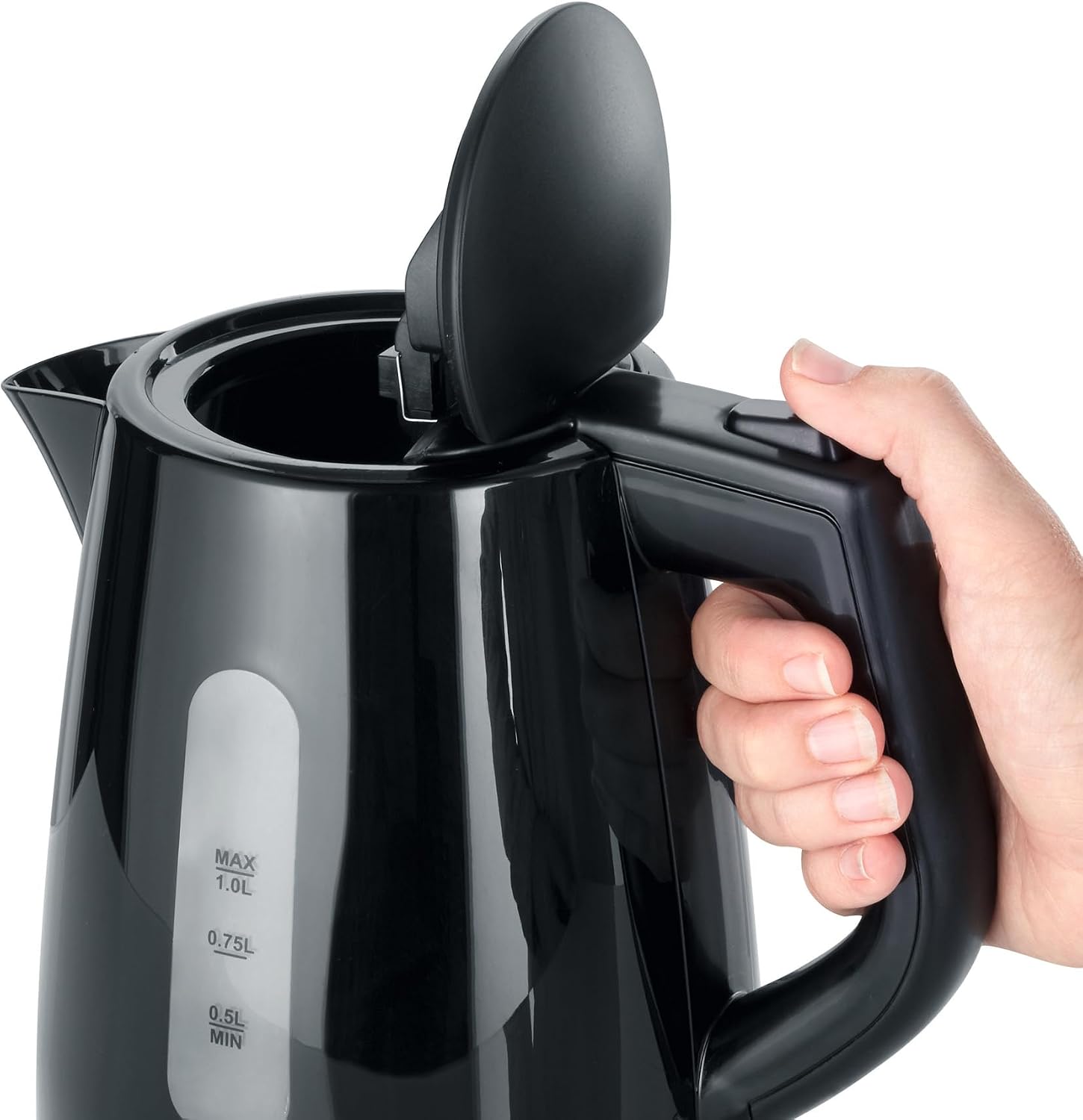 Thumbnail 4 de SEVERIN Wasserkocher WK 3410 – kabellos, 1,0 L, 2200 W, schwarz