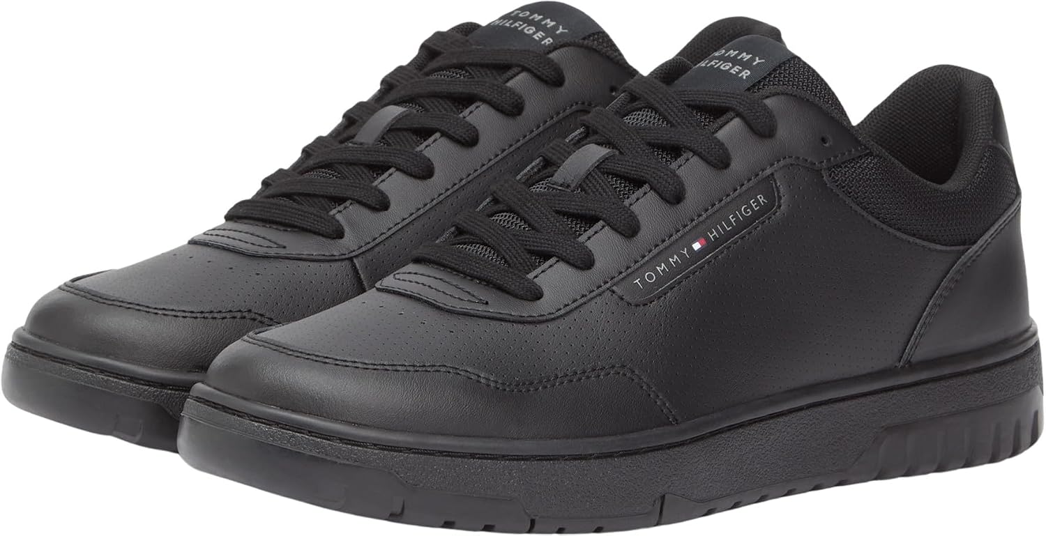 Detalle de Tommy Hilfiger TH Basket Core Lite Lth Fm0fm05713 – Basso Top Uomo